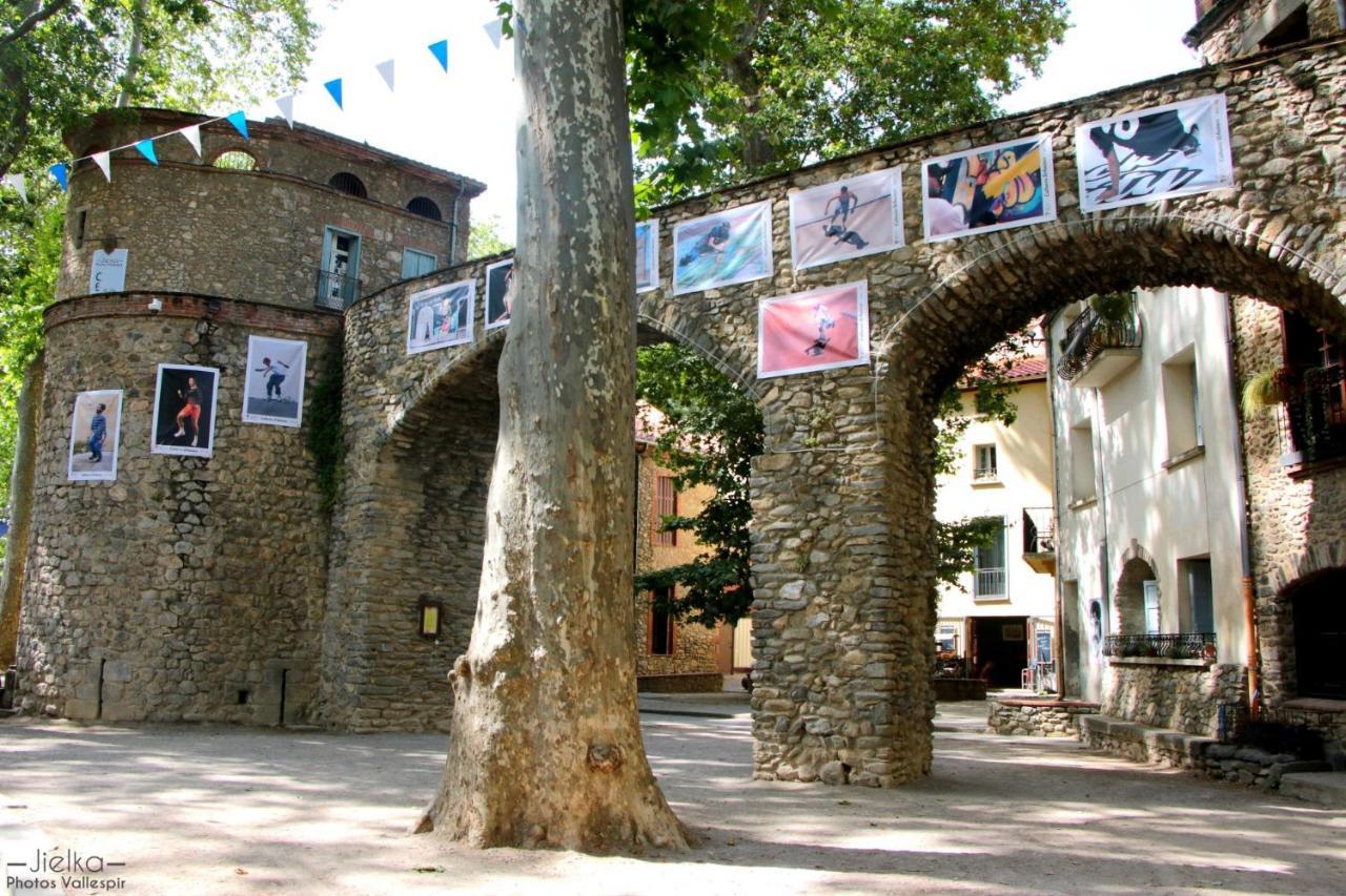 La Cigogne Céret Exterior foto