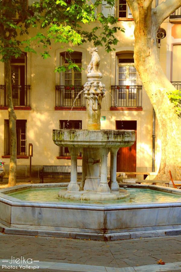 La Cigogne Céret Exterior foto