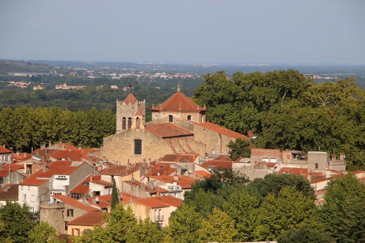 La Cigogne Céret Exterior foto